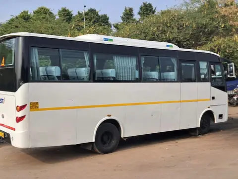 AC mini bus for large groups in Mathura Vrindavan